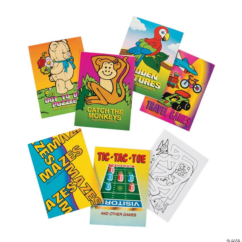Fun & Games Activity Books